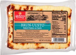 Shullsburg Creamery Brun-Uusto Baked Cheese with Garlic 8 oz