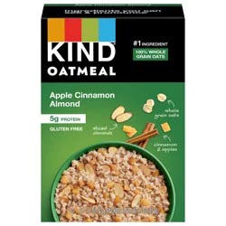 KIND Oatmeal, Apple Cinnamon and Almond