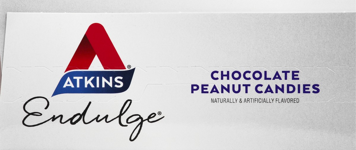 slide 6 of 9, Atkins Endulge Chocolate Peanut Candies, 5 ct; 1.2 oz