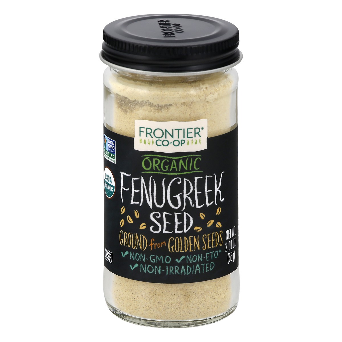 slide 4 of 10, Frontier Co Op Frontier Organic Ground Fenugreek Seed, 2 oz