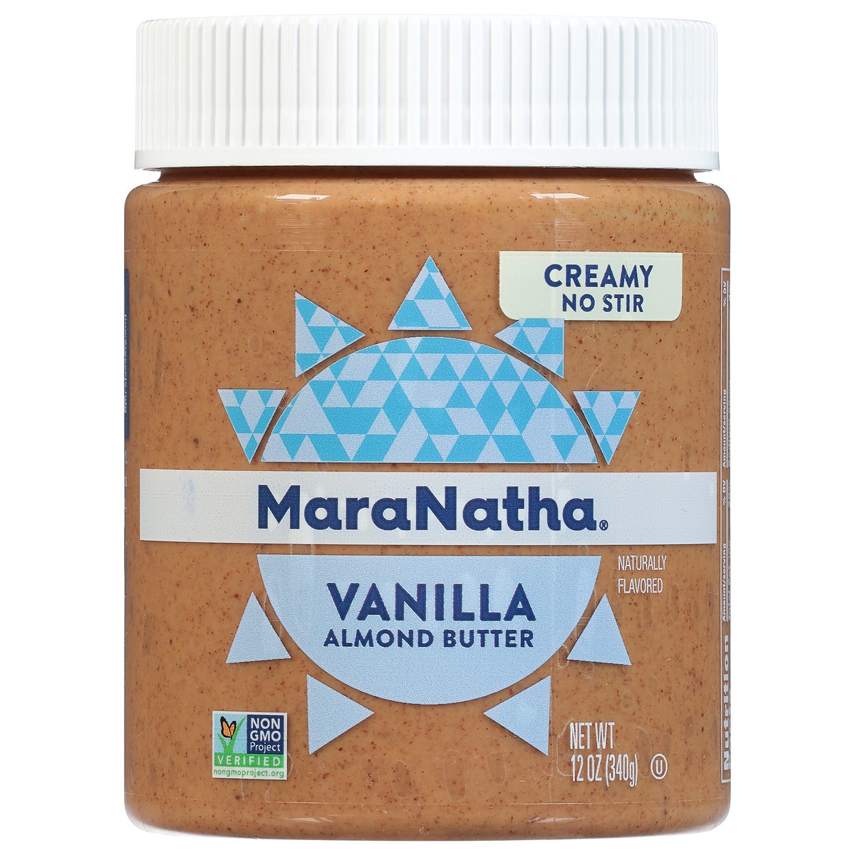 slide 1 of 4, MaraNatha Creamy No Stir Vanilla Almond Butter 12 oz, 12 oz