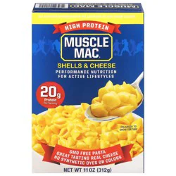 Muscle Mac High Protein Shells & Cheese