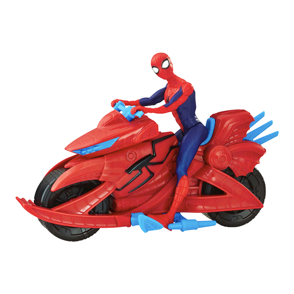 slide 1 of 1, Marvel Spider-Man Figure with Cycle, 1 ct