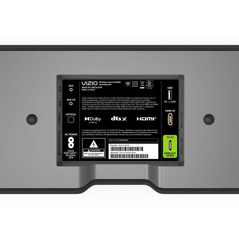 slide 8 of 9, Vizio M-Series All-in-One 2.1 Sound Bar with Dolby Atmos and Built in Subwoofers - M213ad-K8, 1 ct