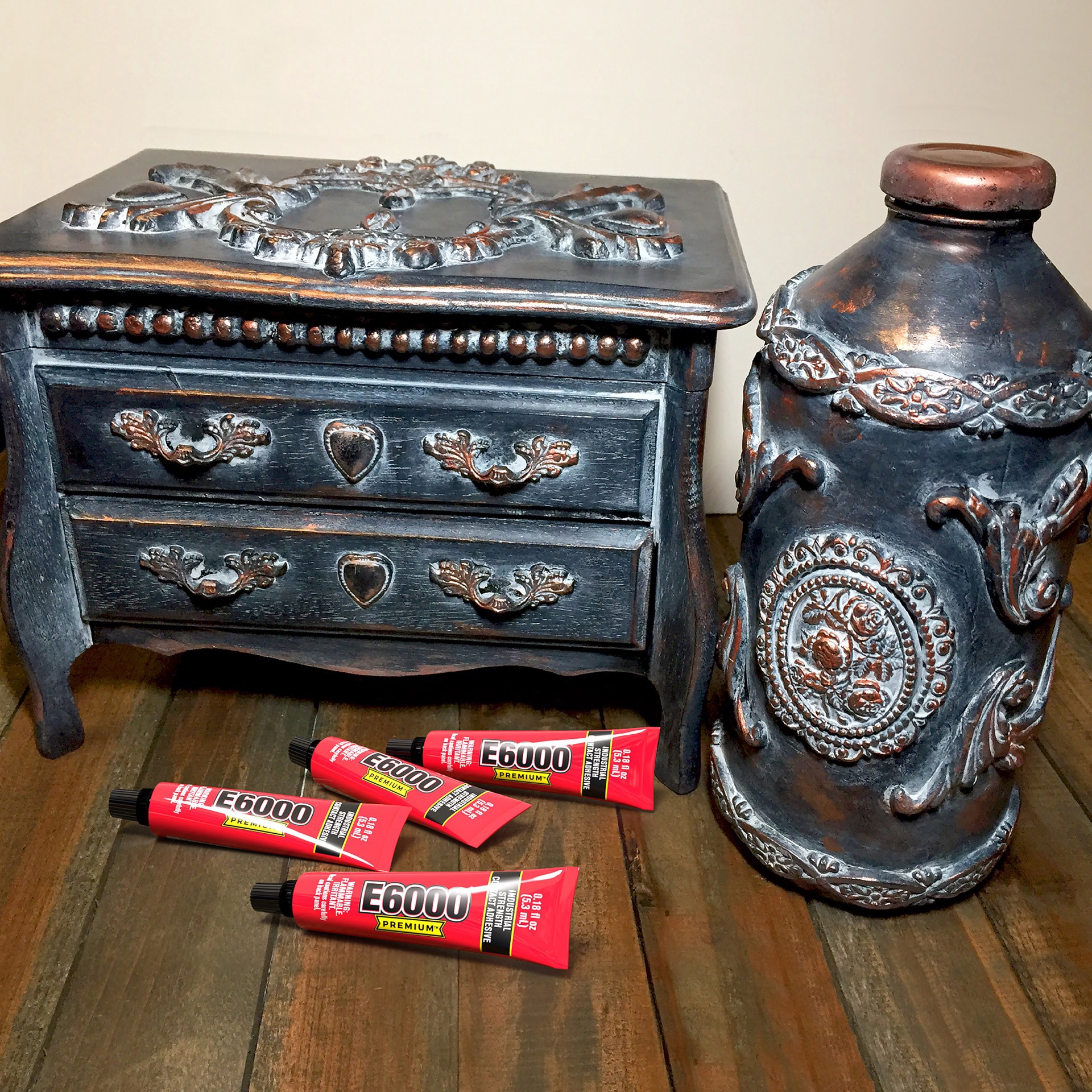 slide 2 of 3, E6000 Premium Contact Adhesive Mini Tubes, 4ct., 4 ct