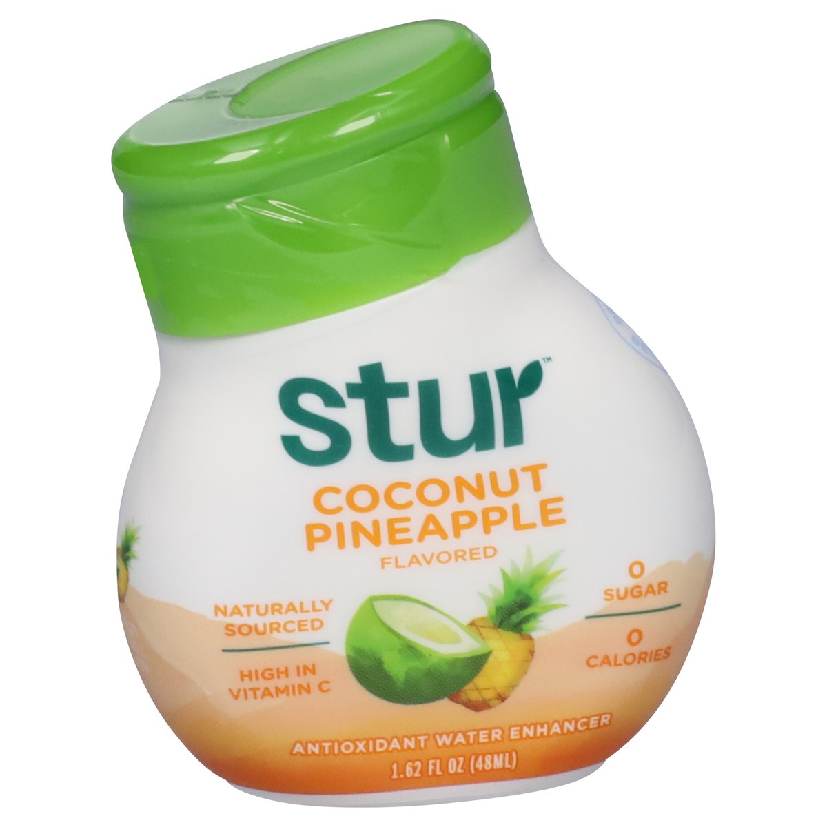 slide 3 of 9, Stur Antioxidant Coconut Pineapple Flavored Water Enhancer 1.62 fl oz, 1.62 fl oz