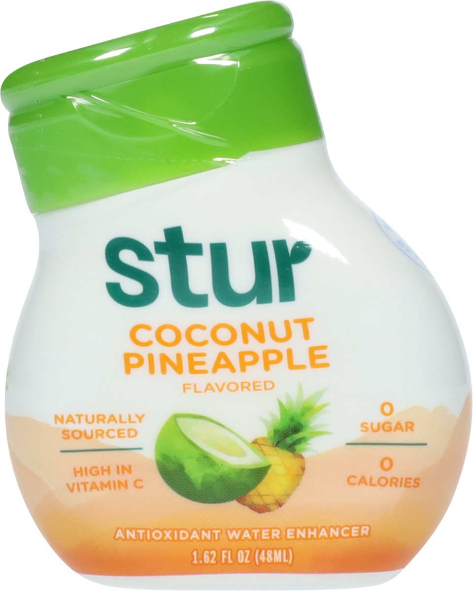 slide 9 of 9, Stur Antioxidant Coconut Pineapple Flavored Water Enhancer 1.62 fl oz, 1.62 fl oz