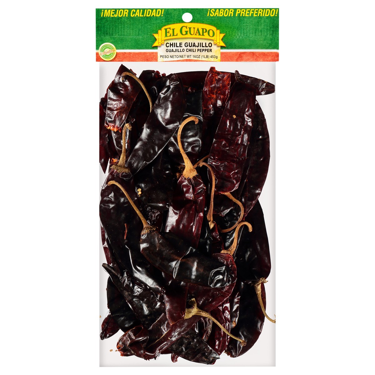 slide 1 of 7, El Guapo Whole Guajillo Chili Pods\, 16 oz, 16 oz