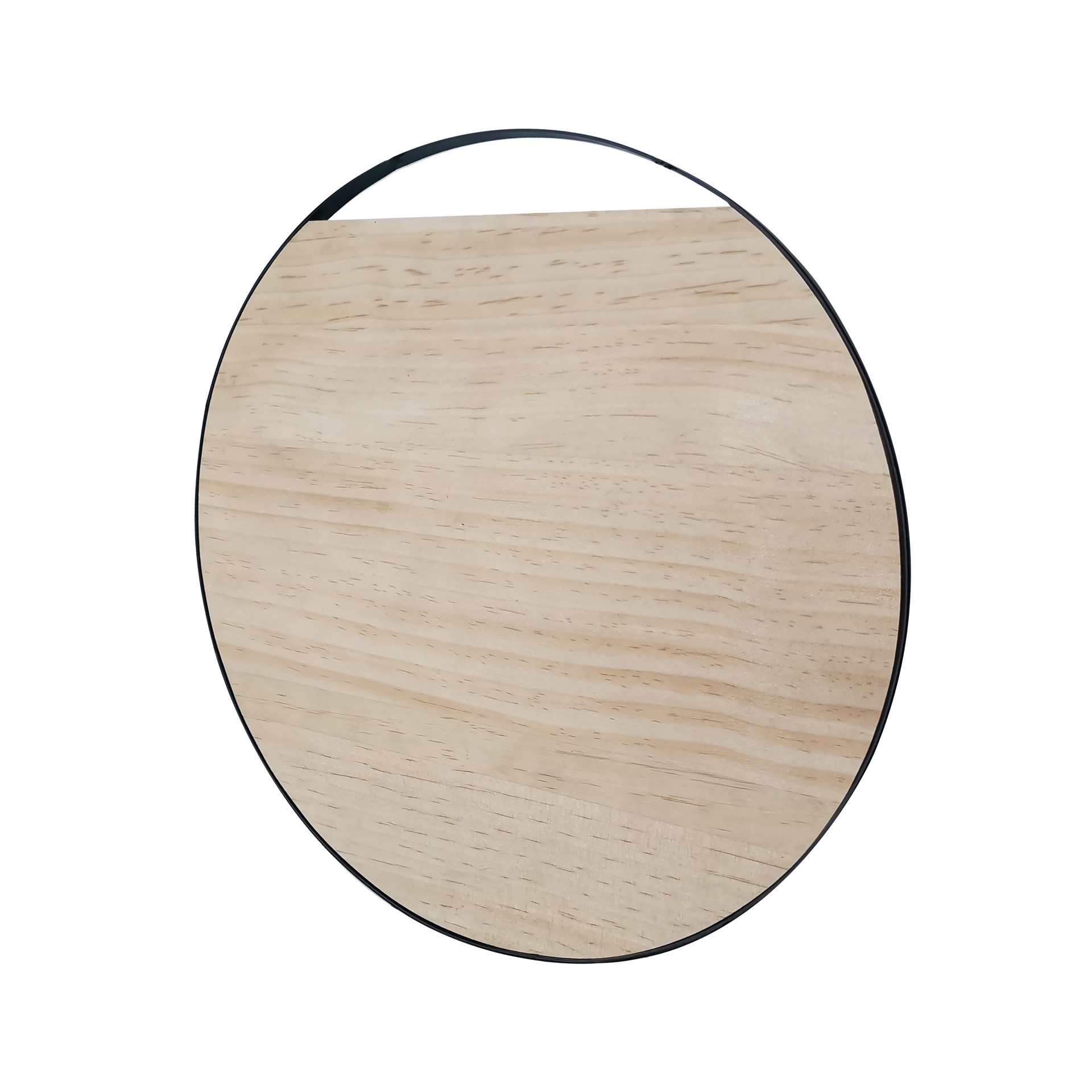 slide 4 of 4, 16" X 16" Unfinished Plaque With Metal Frame By Make Market, 16 in x 16 in