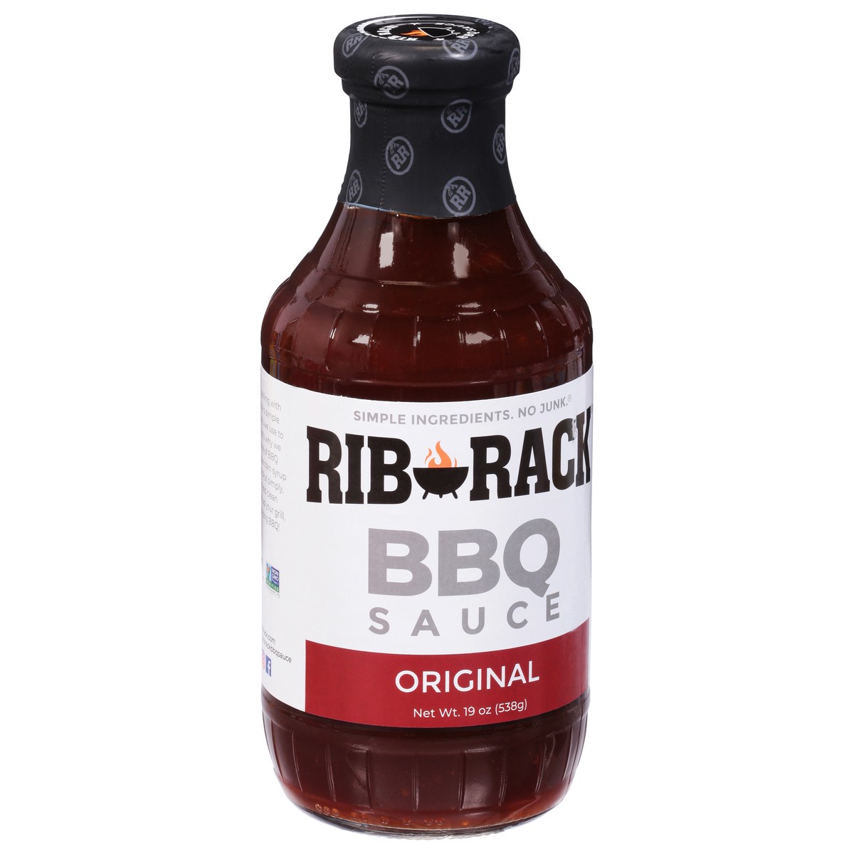 slide 2 of 9, Rib Rack Original BBQ Sauce 19 oz, 19 oz