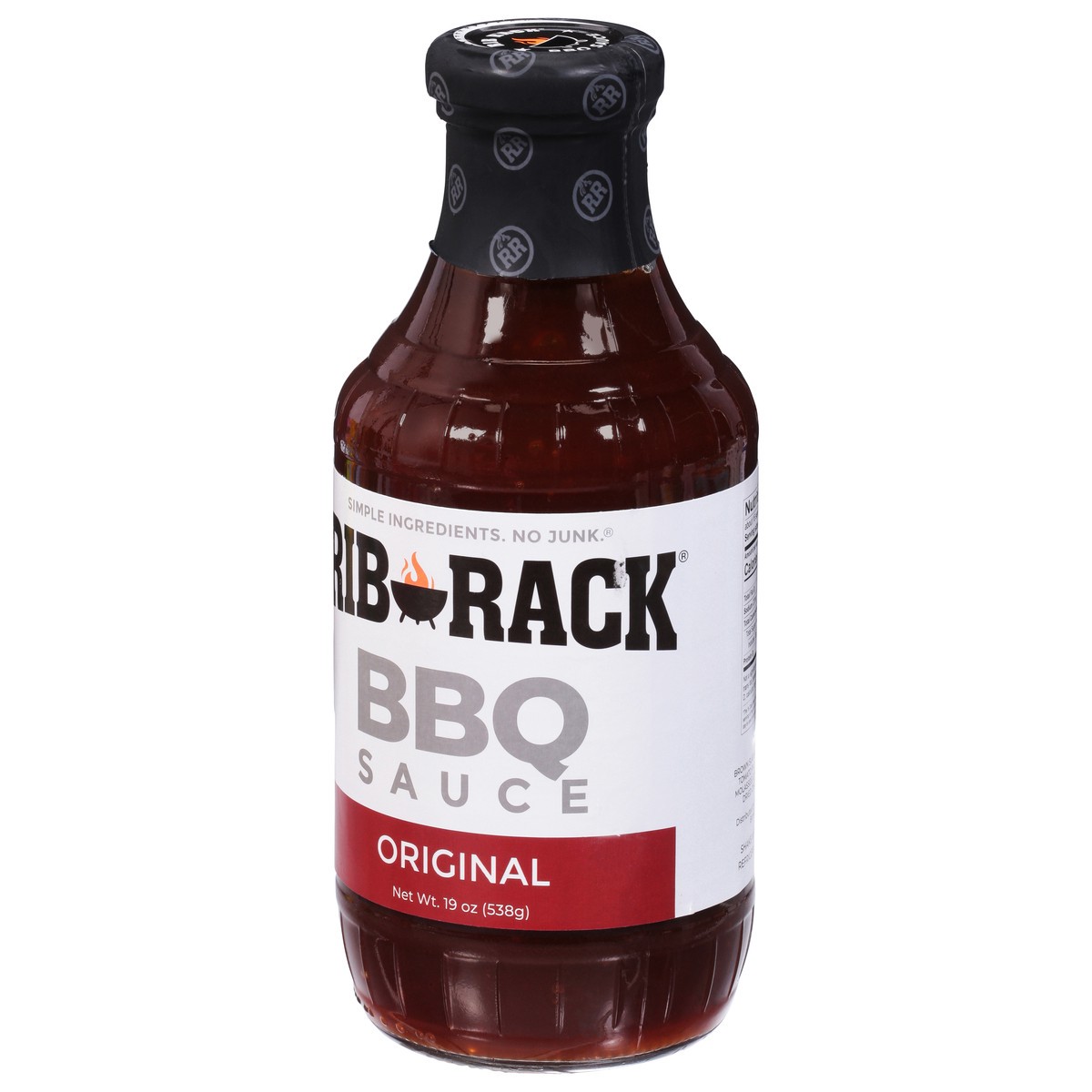 slide 7 of 9, Rib Rack Original BBQ Sauce 19 oz, 19 oz