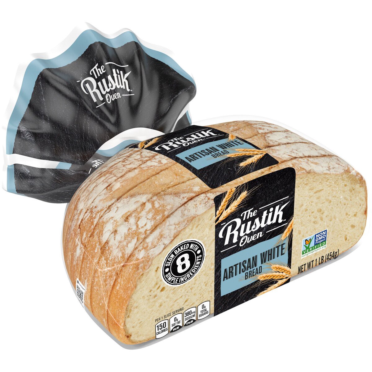 slide 6 of 7, The Rustik Oven Artisan White Bread, 16 oz