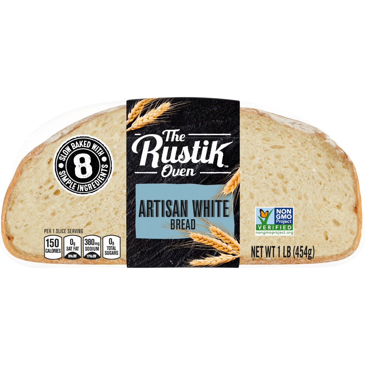 slide 7 of 7, The Rustik Oven Artisan White Bread, 16 oz