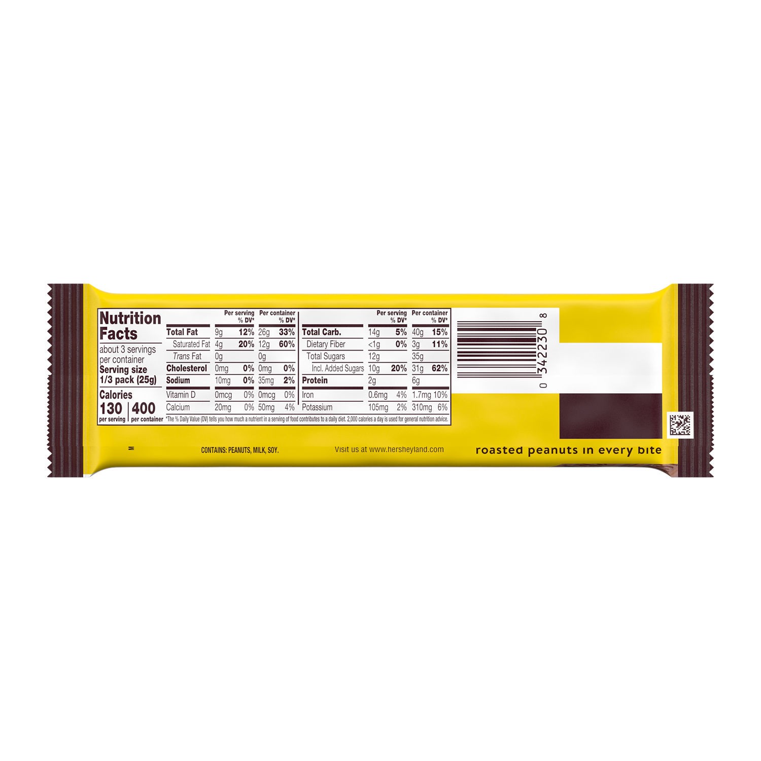 slide 5 of 5, Mr. Goodbar King Size Chocolate Candy with Peanuts 2.6 oz, 2.6 oz