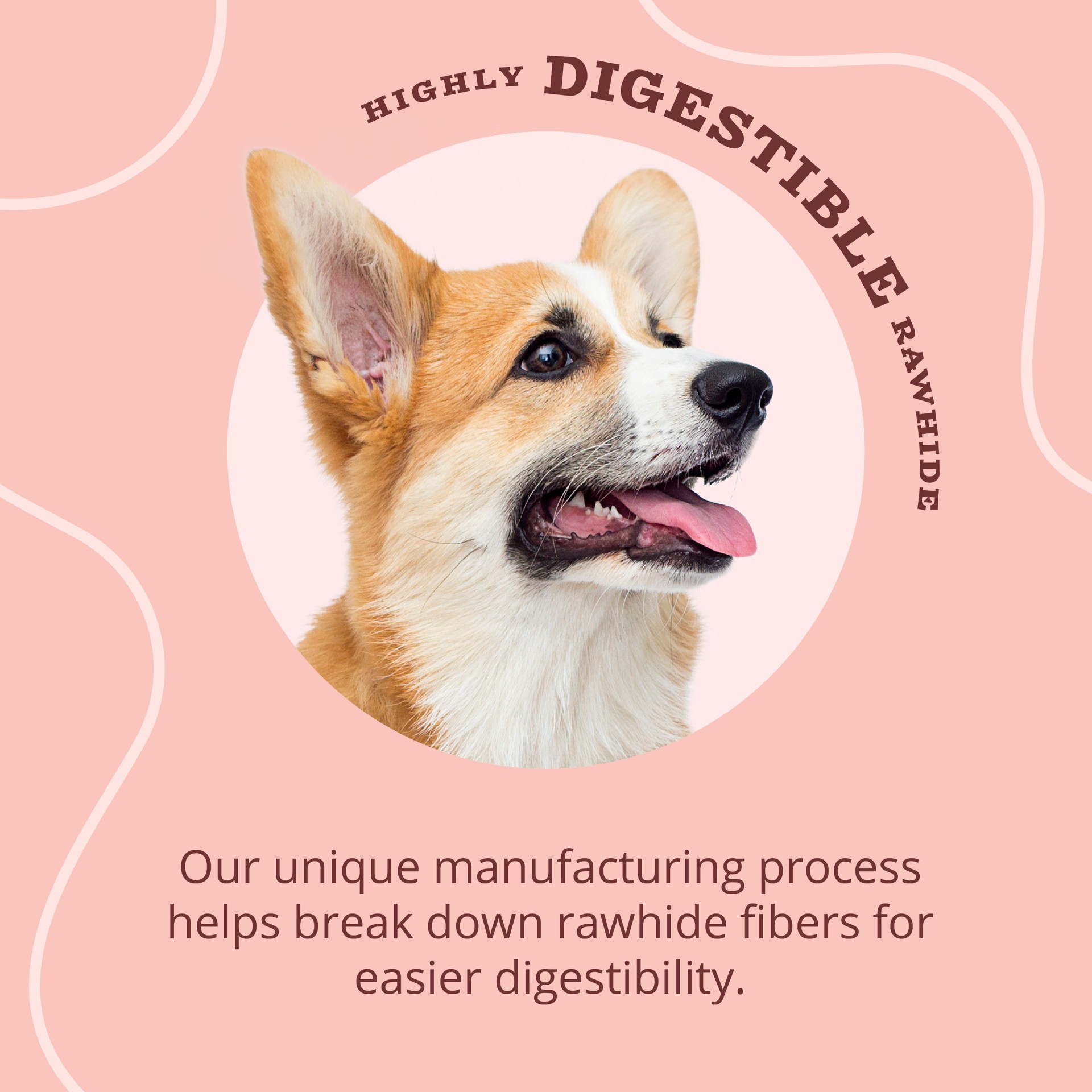 slide 10 of 10, Better Belly Proteins With Real Venison Small Rolls 6 Count, Digestible Rawhide For Dogs, 0.32 lb