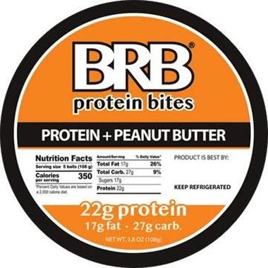 slide 1 of 1, BRB Protein Bites, 3.8 oz