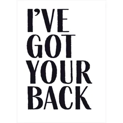 Avanti Card Encourage Got Your Back