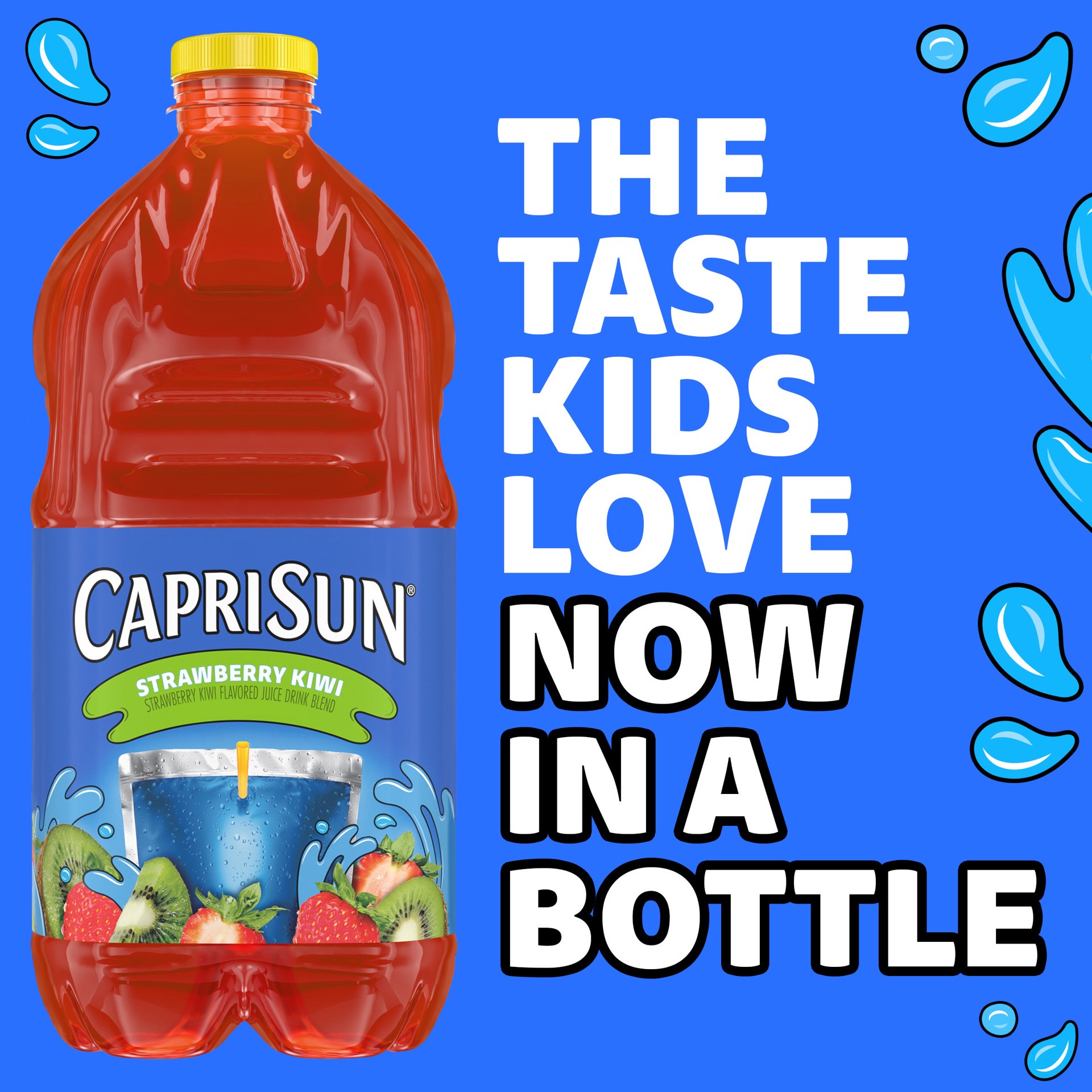 slide 2 of 5, Capri Sun Jce Strawberry Kiwi, 64 fl oz