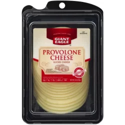 Giant Eagle Sliced Provolone Cheese