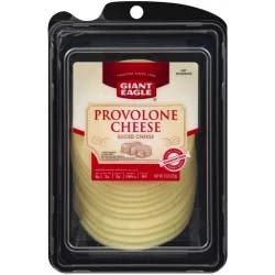 Giant Eagle Sliced Provolone Cheese