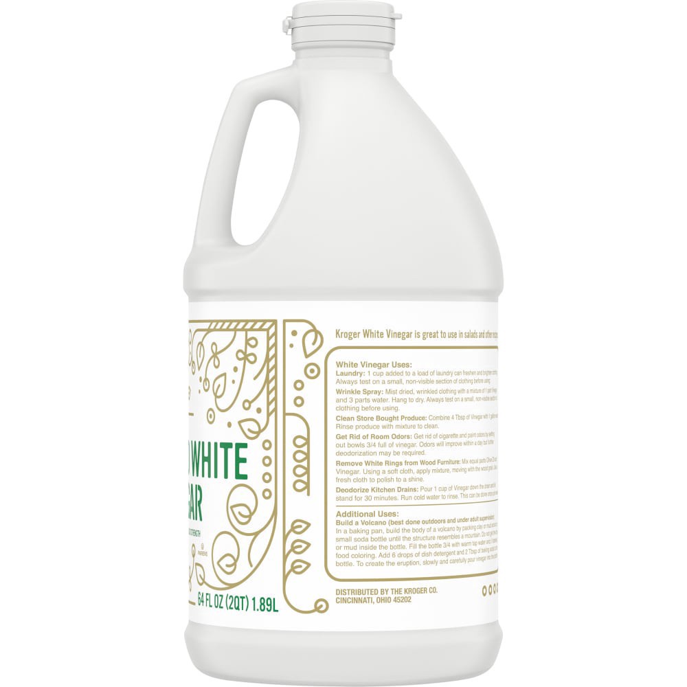 slide 3 of 4, Kroger Distilled White Vinegar, 64 fl oz