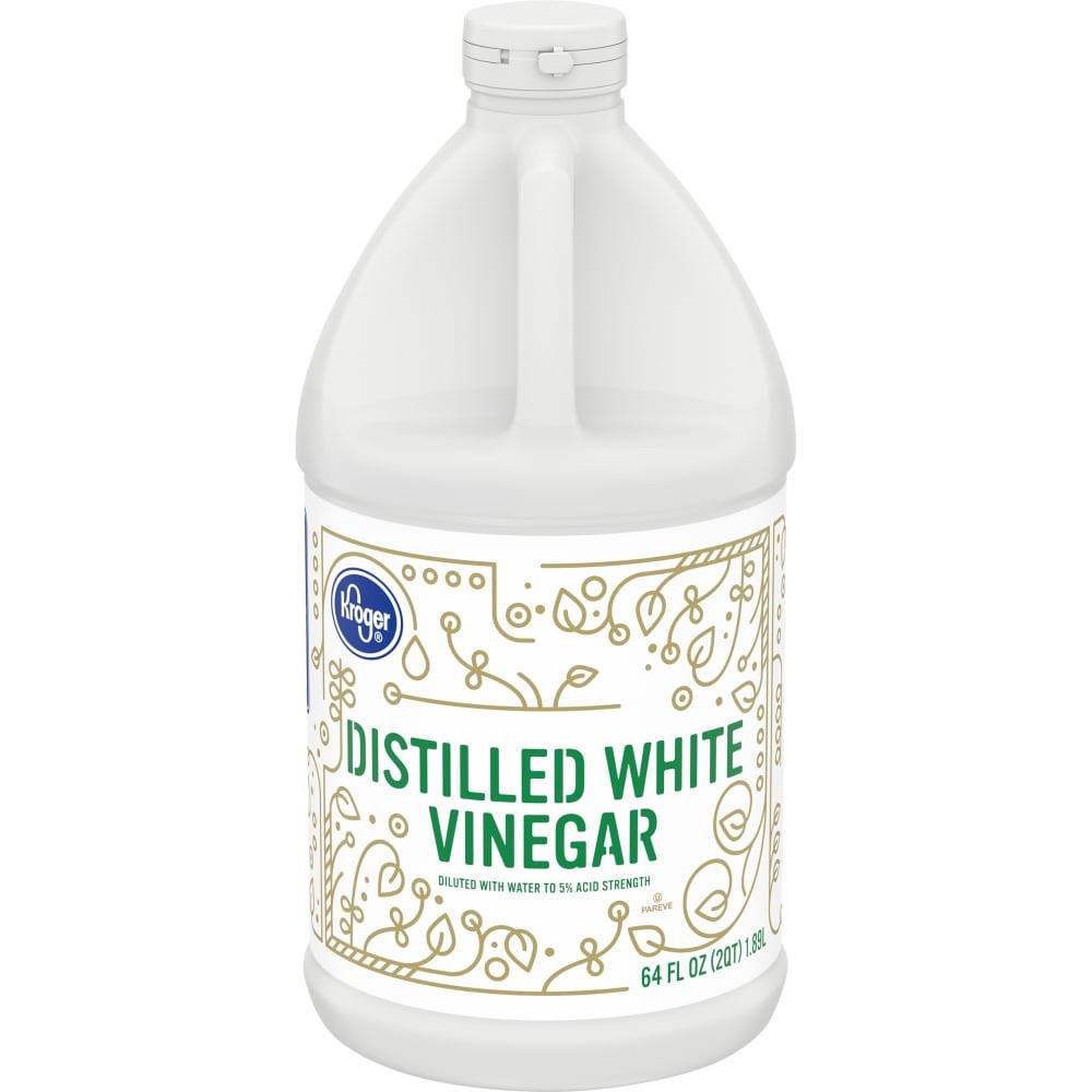 slide 1 of 4, Kroger Distilled White Vinegar, 64 fl oz