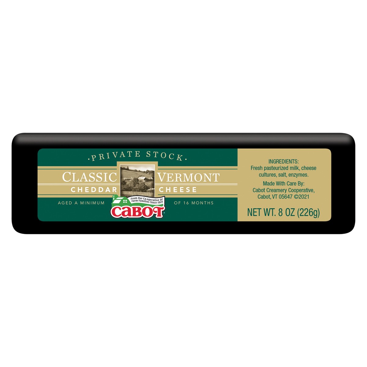 slide 6 of 6, Cabot Cheese Cheddar Classic Vermont Private Stock, 8 oz