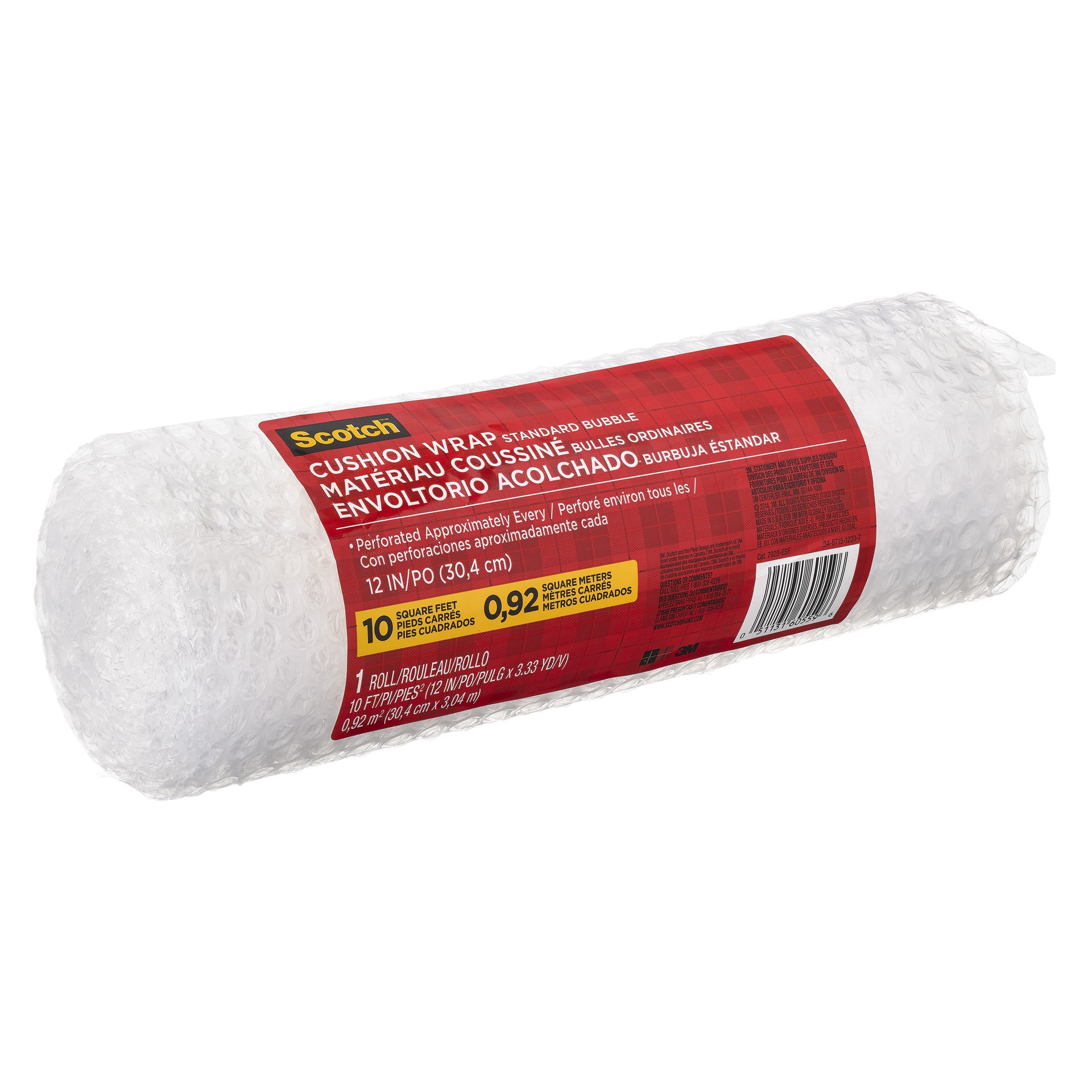 slide 3 of 5, Scotch Cushion Wrap, 12 in x 10 in