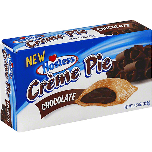 slide 1 of 1, Hostess Chocolate Crme Pie, 4.5 oz