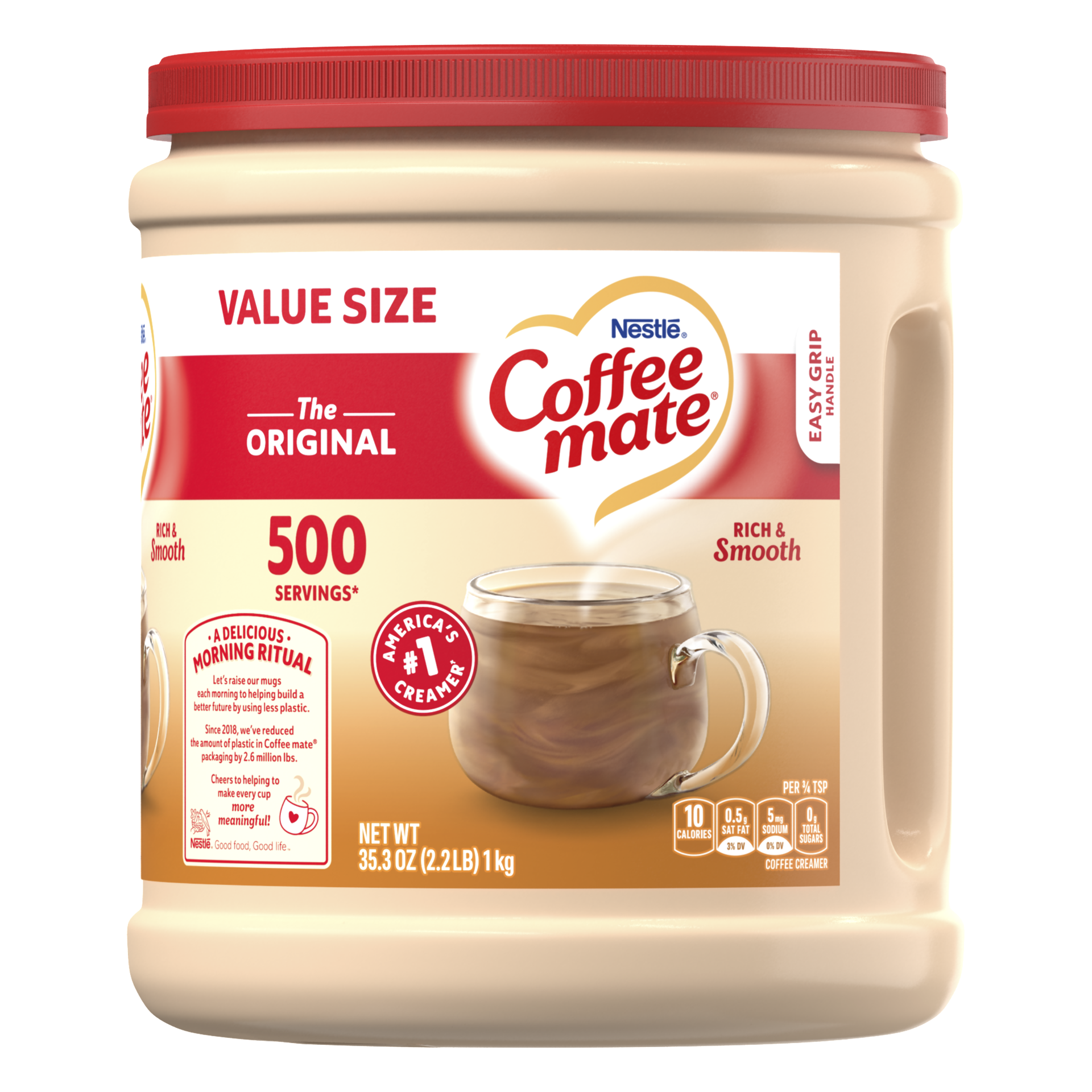 slide 1 of 9, Coffee mate Original Powdered Coffee Creamer, 35.3 oz