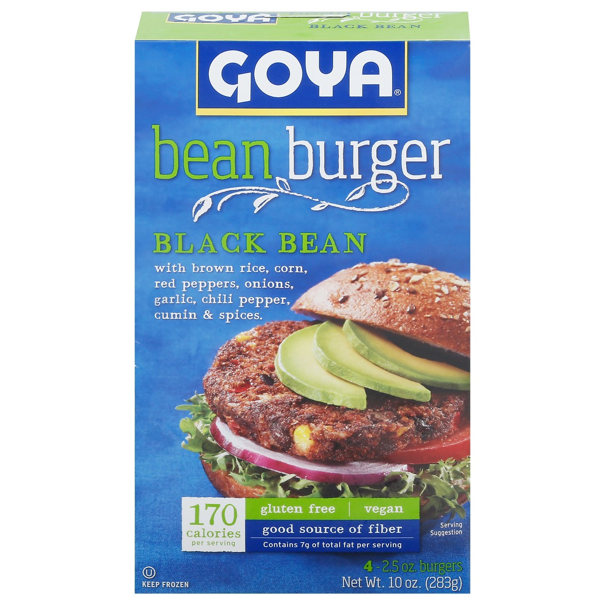 slide 1 of 15, Goya Black Bean Burgers - 10 Oz, 10 oz