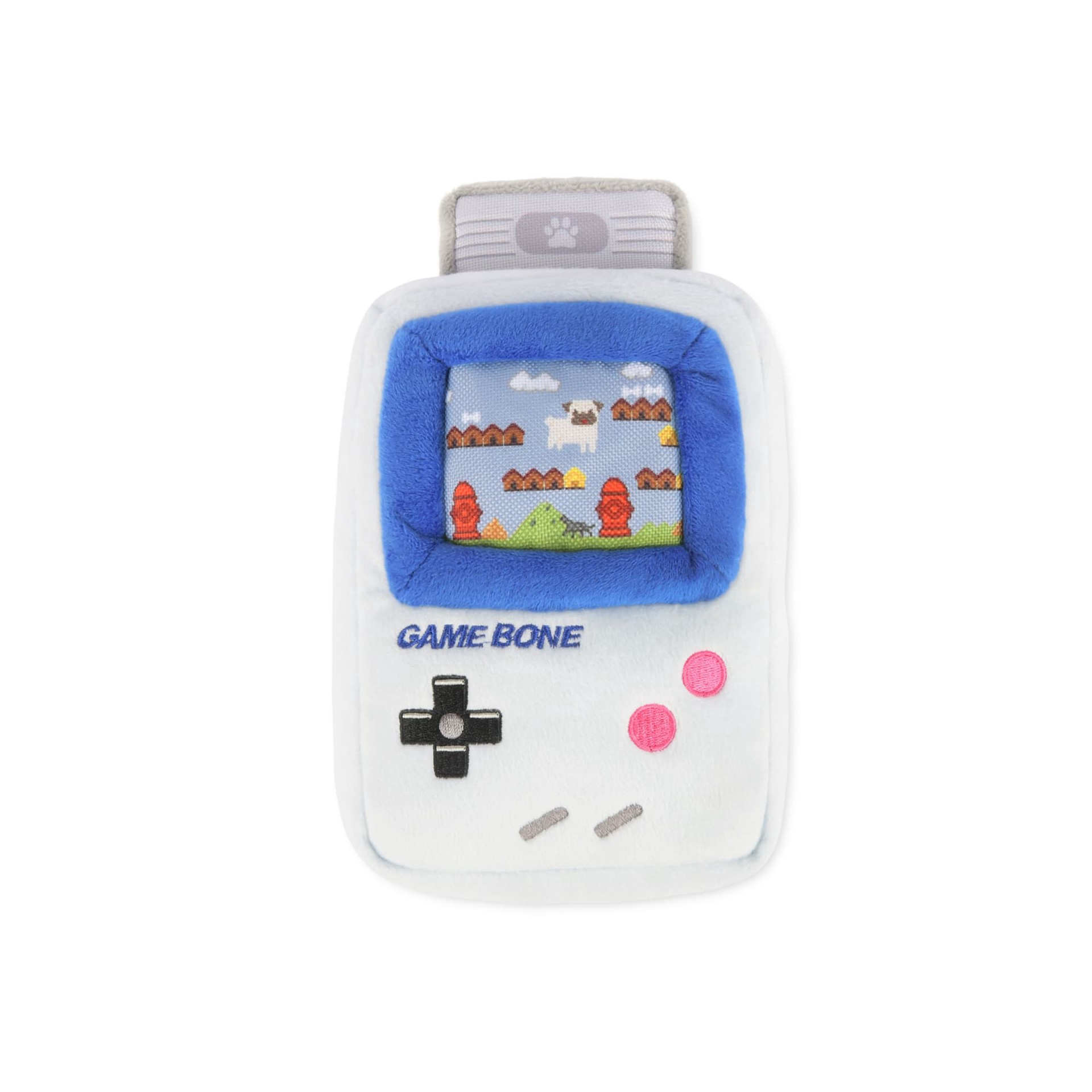 slide 1 of 1, P.L.A.Y. Game Bone Dog Toy, Small, 1 ct