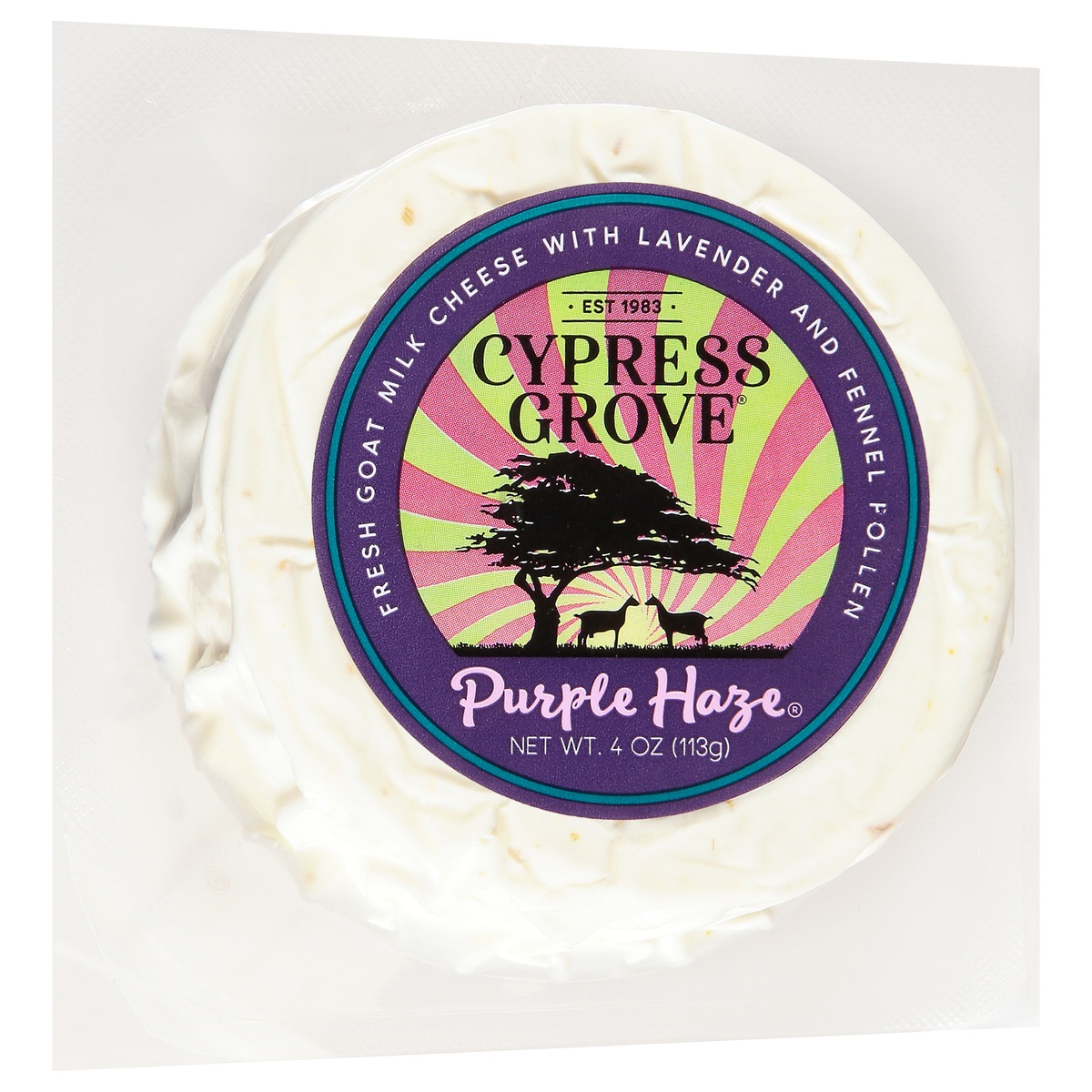 slide 2 of 11, Cypress Grove Purple Haze Goat Cheese, 4 oz