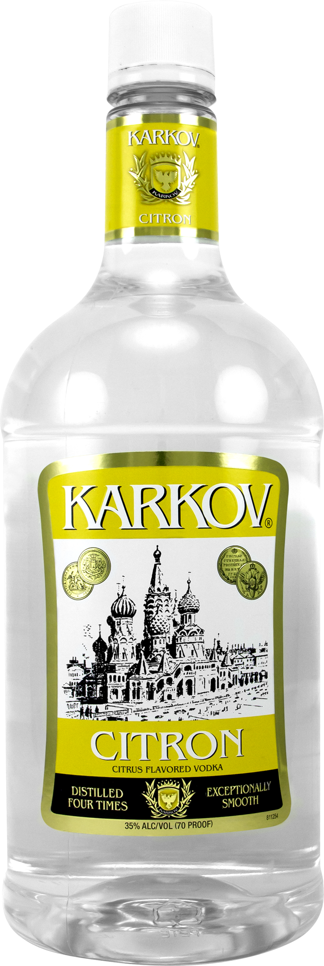 slide 1 of 1, Karkov Citron Karkov Vodka, 1.75 liter
