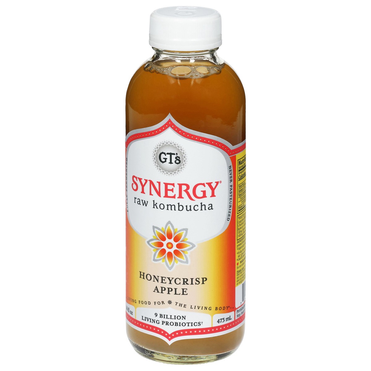 slide 10 of 15, GT's Honeycrisp Apple Kombucha 16 fl oz, 16 fl oz