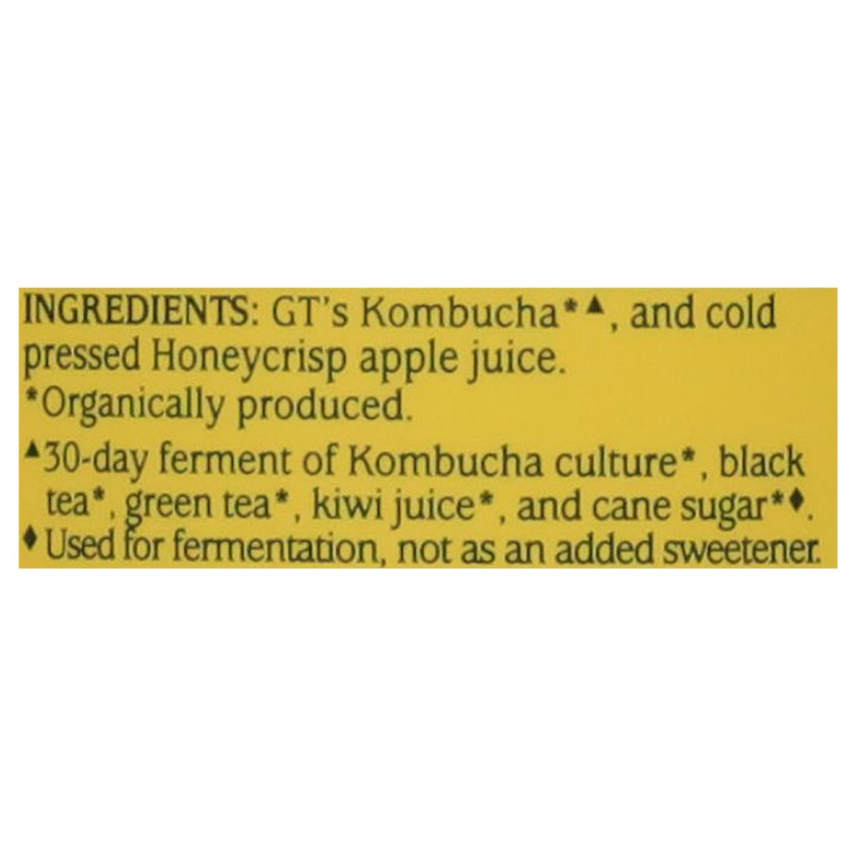 slide 13 of 15, GT's Honeycrisp Apple Kombucha 16 fl oz, 16 fl oz
