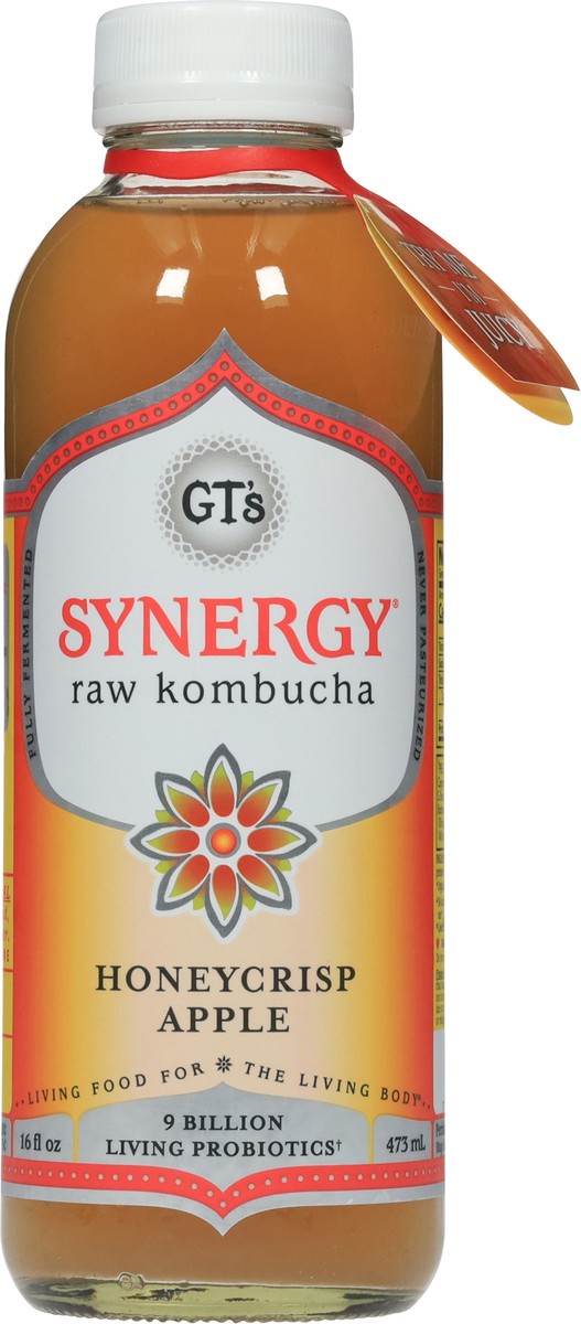 slide 3 of 15, GT's Honeycrisp Apple Kombucha 16 fl oz, 16 fl oz
