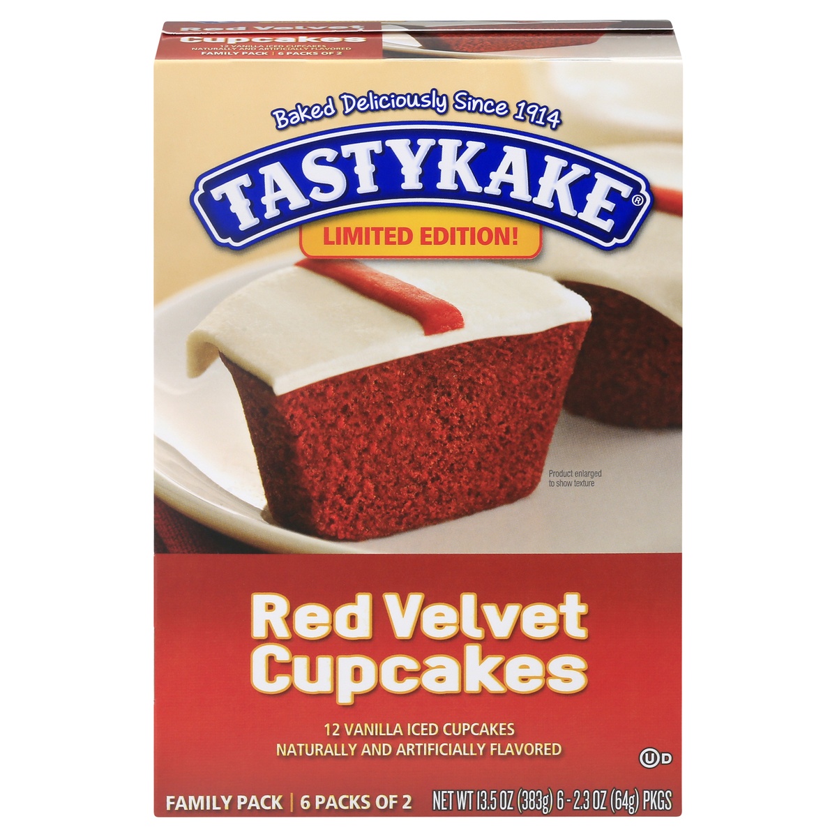 slide 1 of 1, Tk Fp Le Red Velvet Cupcakes, 13.5 oz