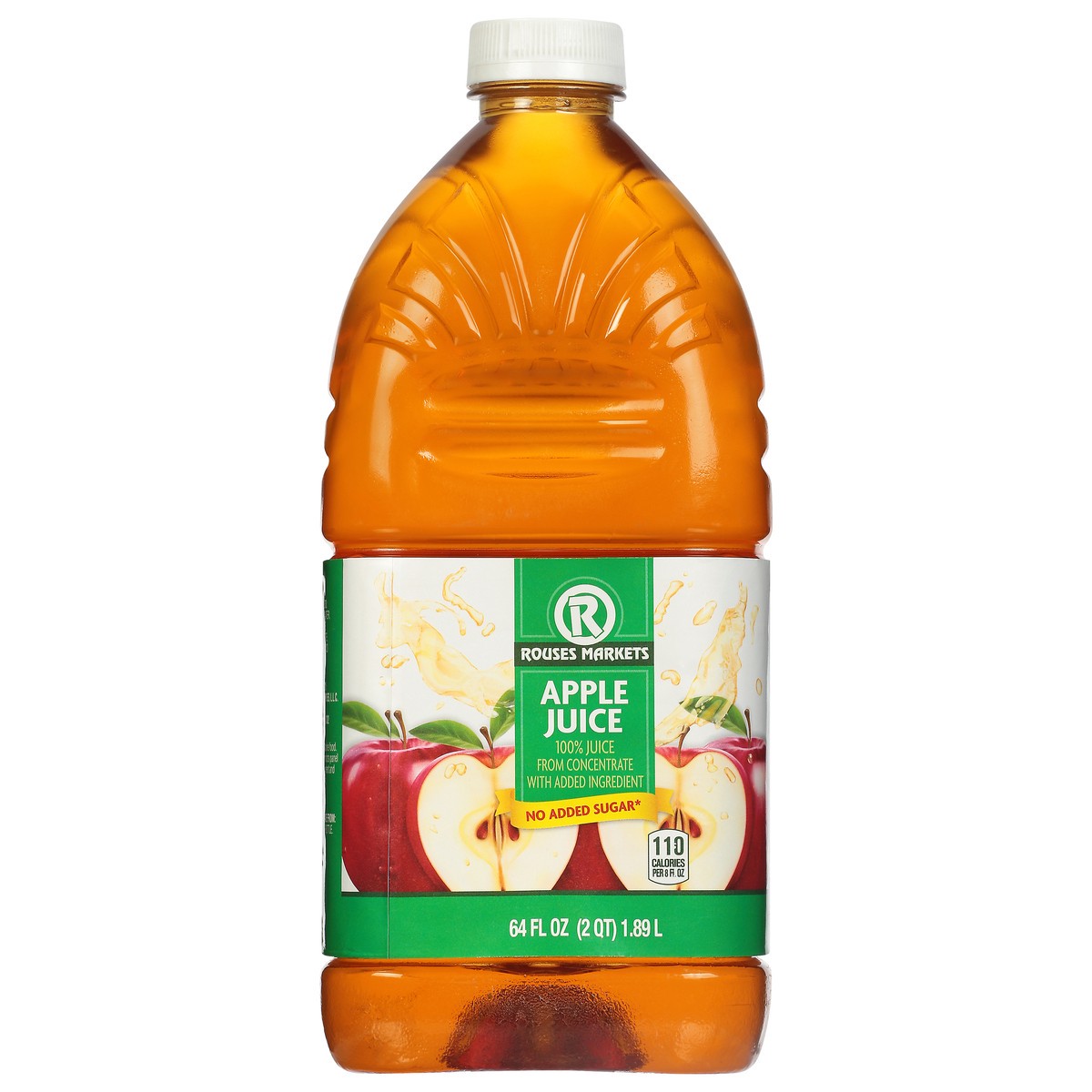 slide 5 of 11, Rouses Markets Apple Juice- 64 fl oz, 64 fl oz