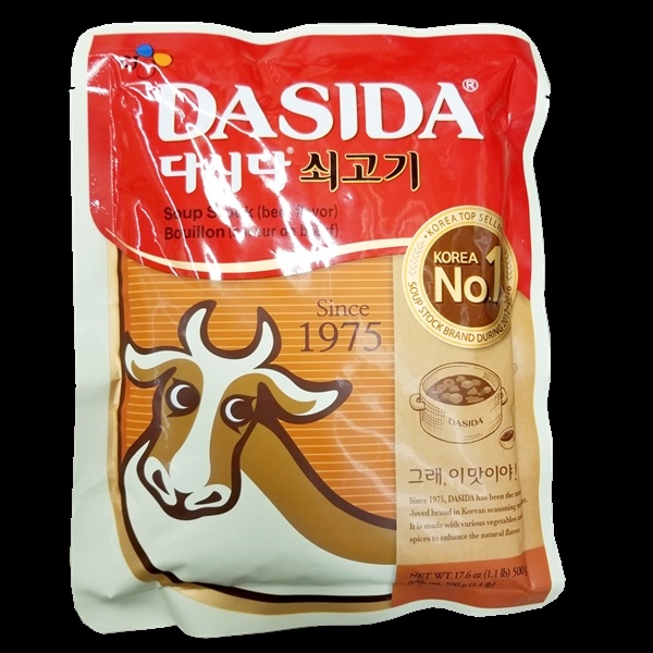 slide 1 of 1, CJ Dasida Beef 500G, 17.6 oz