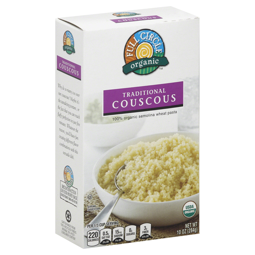 slide 1 of 1, Full Circle Market Traditional Couscous, 10 oz