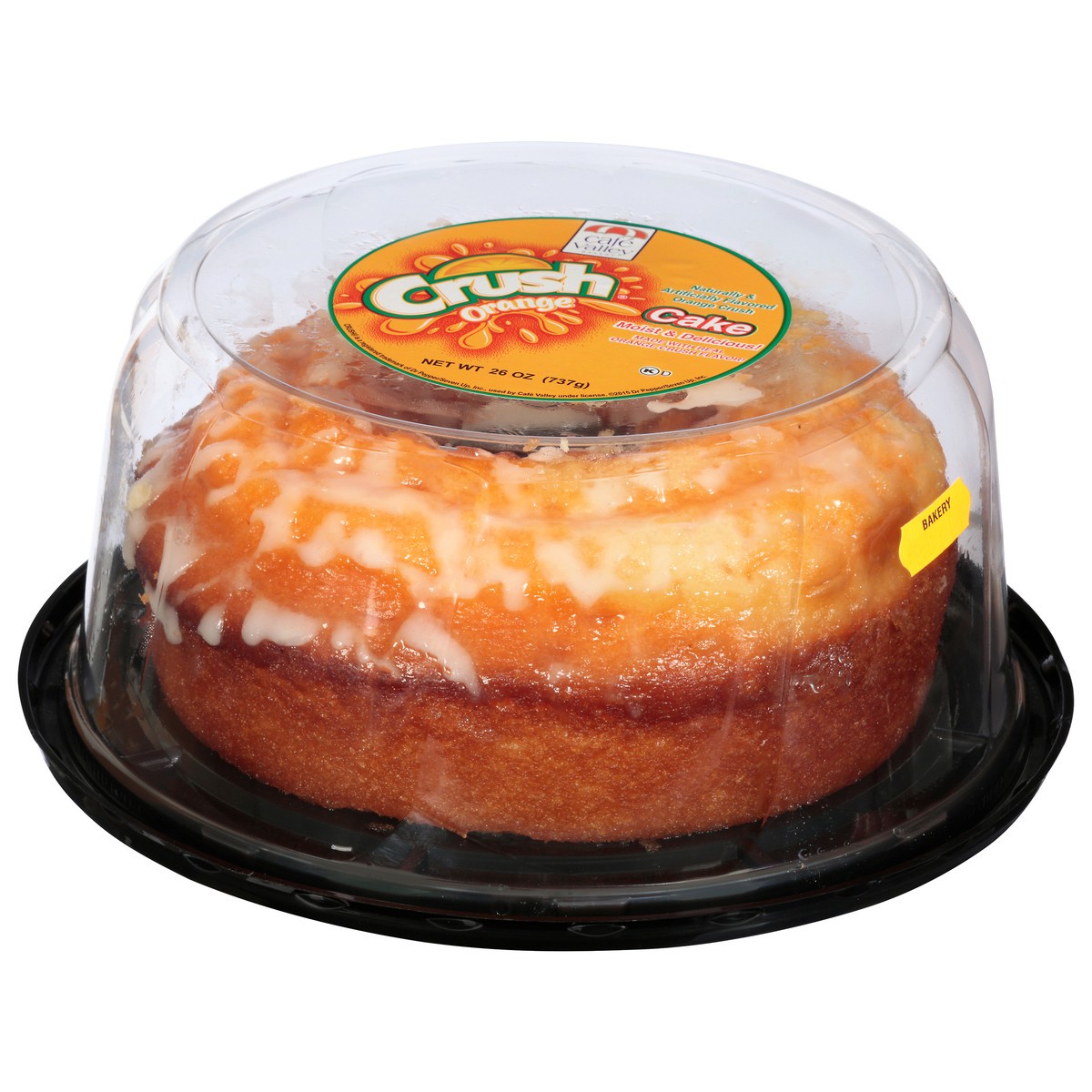 slide 7 of 14, Cafe Valley Orange Crush Cream Cake, 26 oz