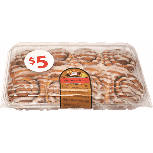 slide 1 of 1, Del's Pastry Del Cinnamon Buns, 29 oz