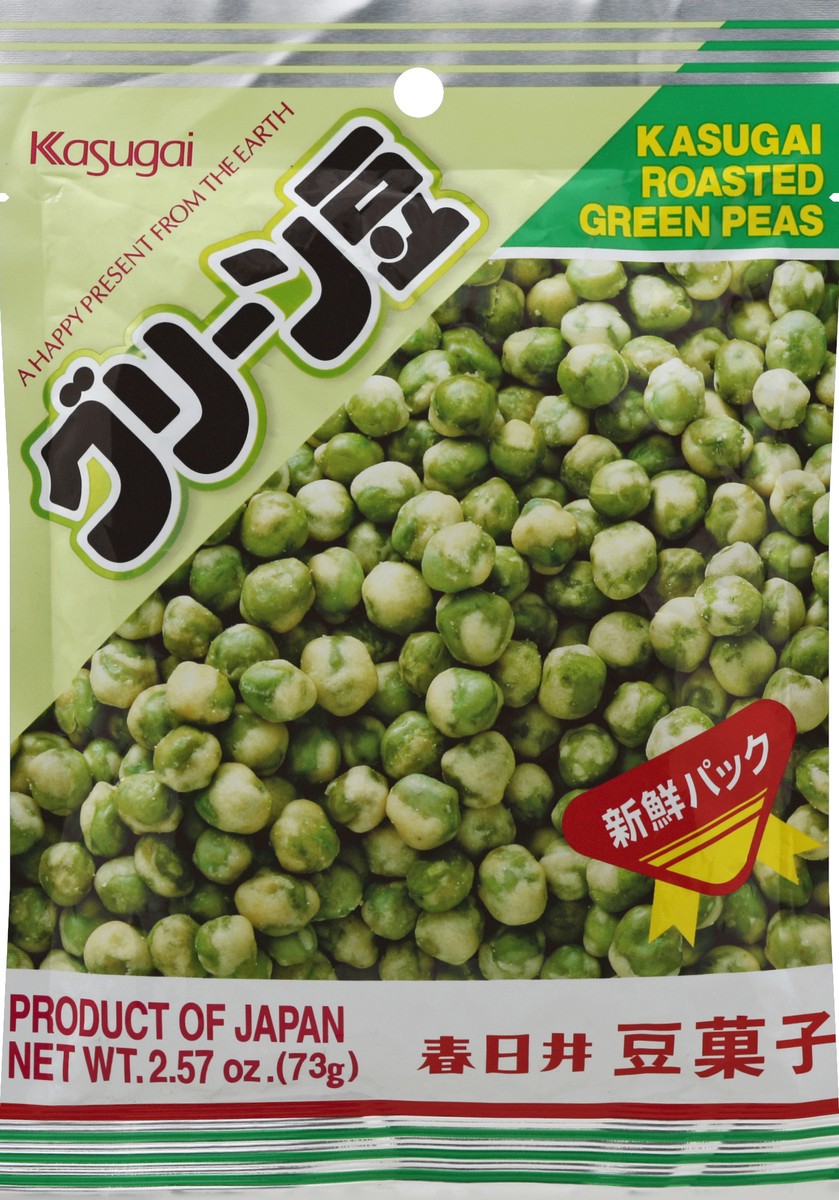 slide 5 of 6, Kasugai Green Peas 2.57 oz, 