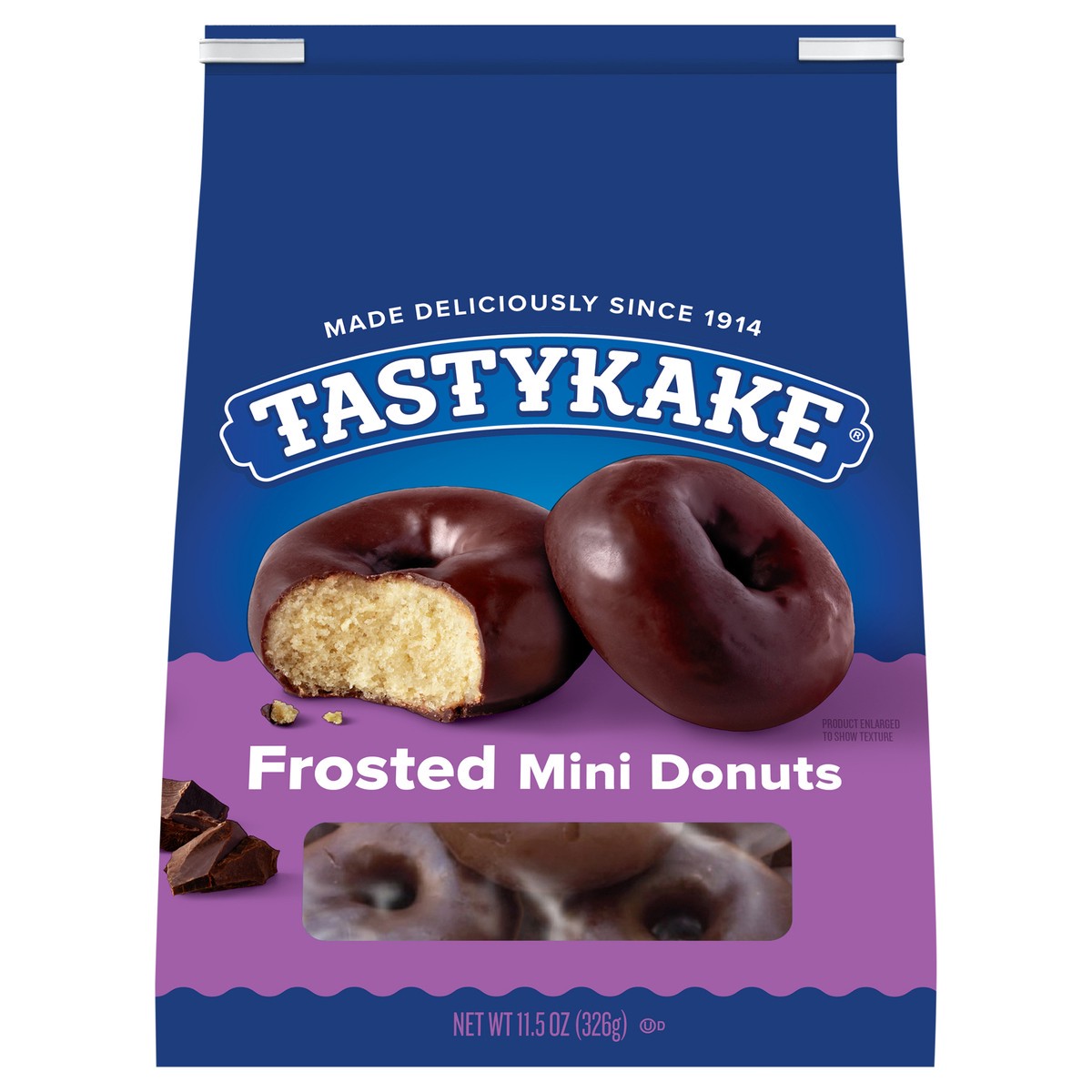 slide 1 of 11, Tastykake Rich Frosted Mini Donuts, 11.5 oz
