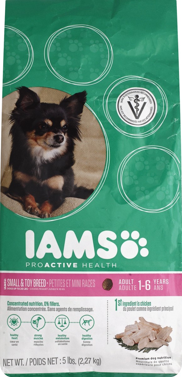 slide 5 of 6, IAMS Dog Food 5 lb, 5 lb