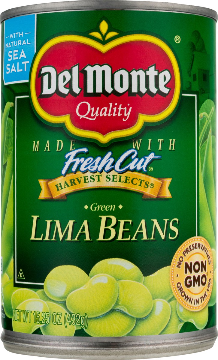 slide 3 of 9, Del Monte Fresh Cut Green Lima Beans 15.25 oz, 15.25 oz