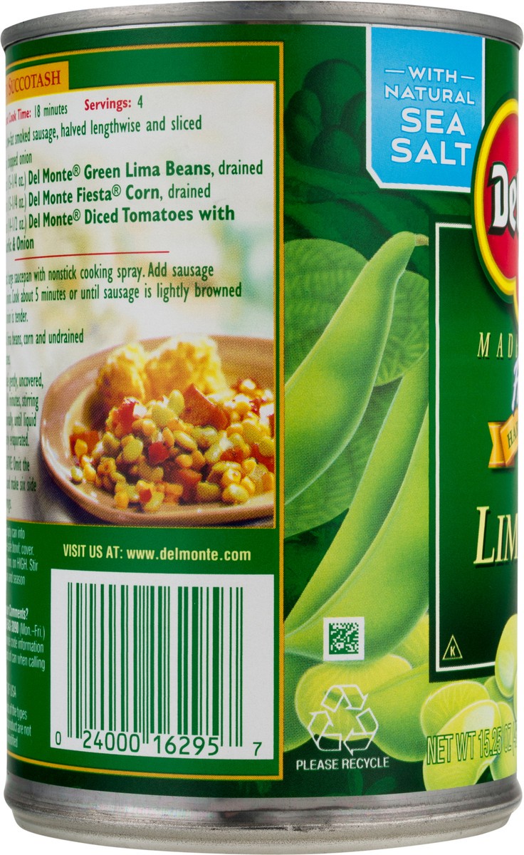 slide 7 of 9, Del Monte Fresh Cut Green Lima Beans 15.25 oz, 15.25 oz