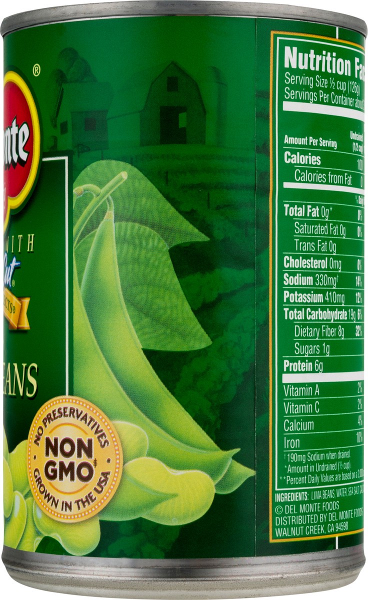 slide 5 of 9, Del Monte Fresh Cut Green Lima Beans 15.25 oz, 15.25 oz