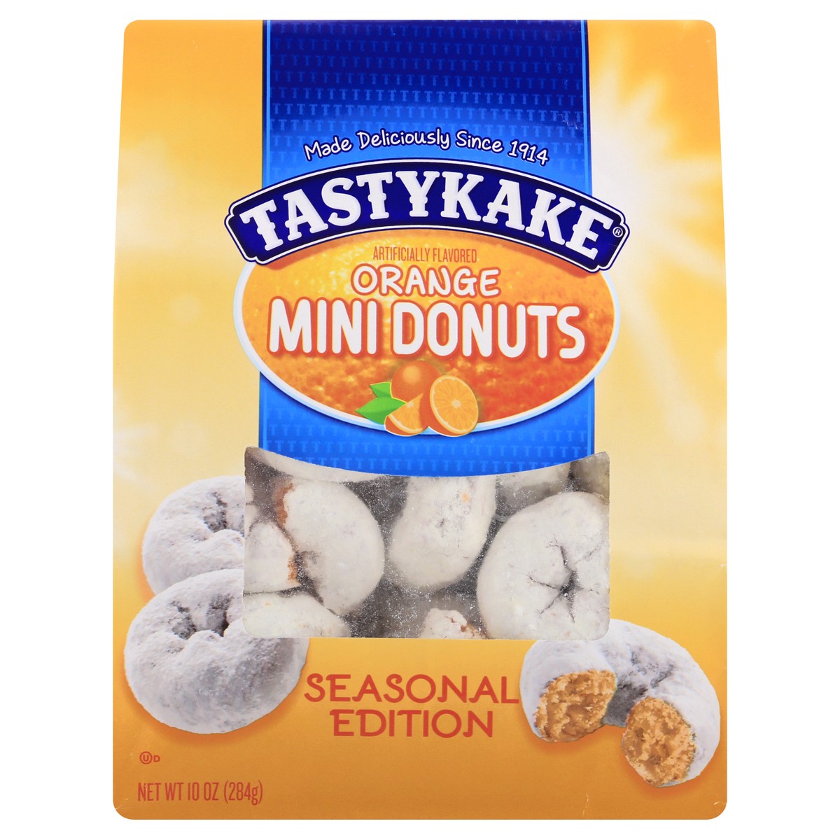 slide 10 of 13, Tastykake Mini Orange Donuts 10 oz, 10 oz